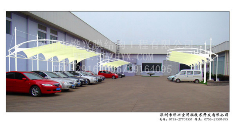 膜結(jié)構(gòu)車棚，如何抗臺風(fēng)