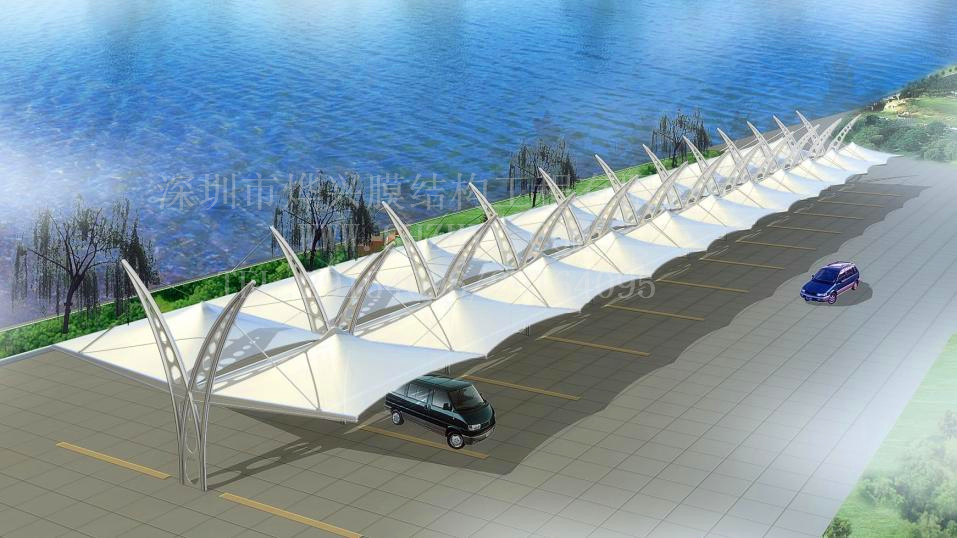 花那么多錢膜結(jié)構(gòu)車棚做啥，做篷布也很不錯(cuò)？