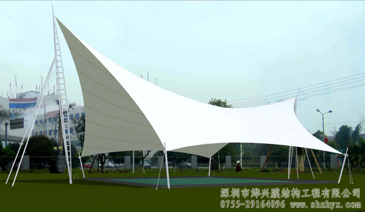 【PVDF膜結(jié)構(gòu)工廠(chǎng)】景觀公園張拉膜結(jié)構(gòu)